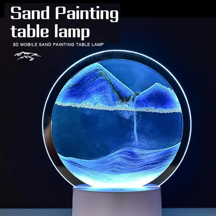 Moving Sand Art Picture – 5 Color Light Changing Decor | Craftily - Image 6