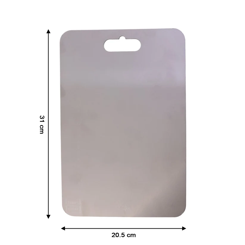 Large Stainless Steel Cutting Board – 31x20.5cm with Scale - Image 6